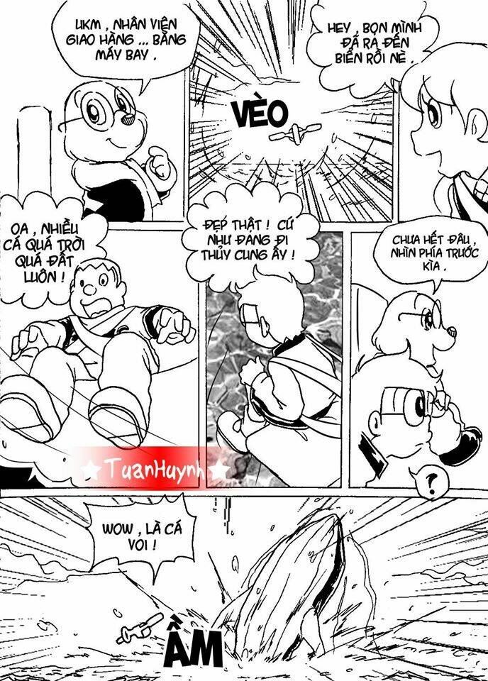 doraemon fan-made : nobita và cuộc phiêu lưu đến hòn đảo bị mất chapter 4 7