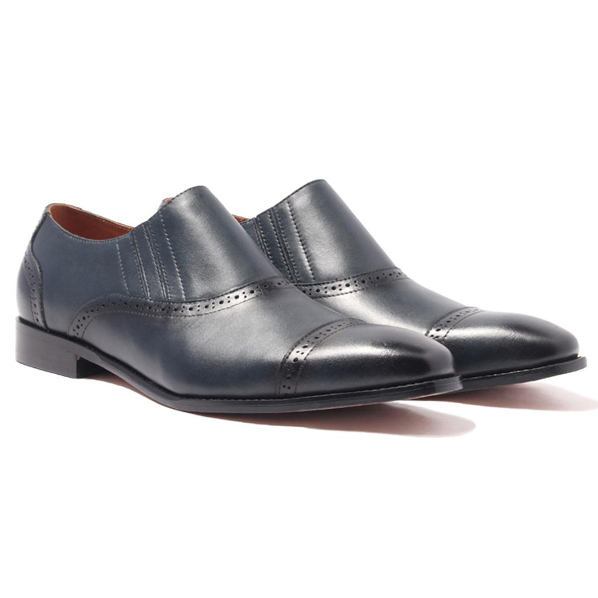 Giày Tây Lười Nam Công Sở Banuli Da Bê Italian Brogue Loafers H1SO2 (Da Veg Itali Mềm Dẻo, Đế Siêu nhẹ, Bảo Hành Trọn Đời)