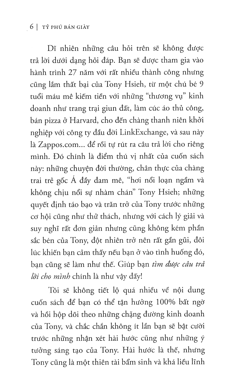 Tỷ Phú Bán Giày - Tặng Sổ Tay Giá Trị