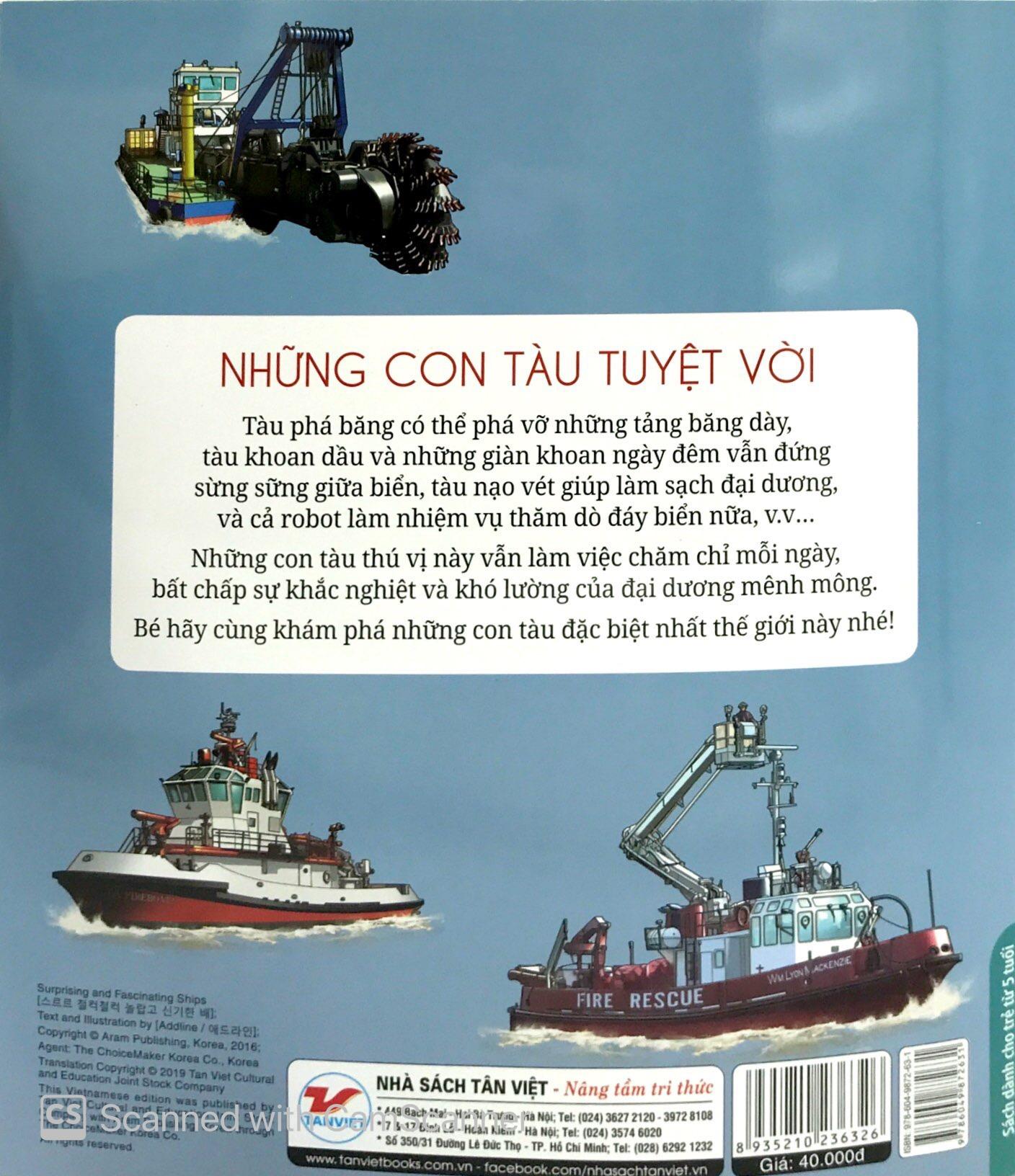 Bộ Sưu Tập Phương Tiện Giao Thông Kì Thú - Những Con Tàu Tuyệt Vời