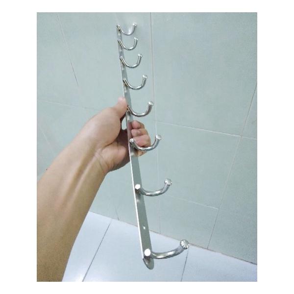 Móc treo đồ, quần áo INOX 100% 6, 7, 8, 9, 10, 11 móc