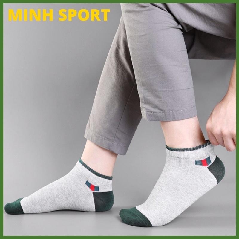 Tất nam nữ cao cấp sợi bông thoáng khí kháng khuẩn thấm hút mồ hôi HENG KANG KNITTING