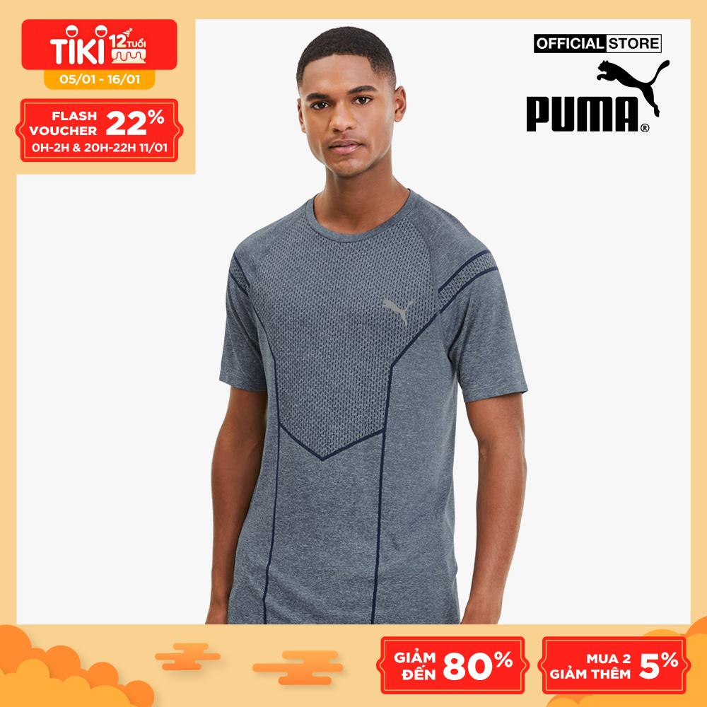 PUMA - Áo thun thể thao nam Reactive evoKNIT 518985-04