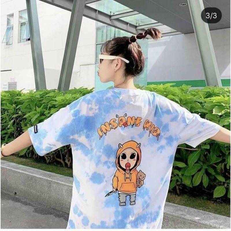 ÁO THUN UNISEX FORM RỘNG TAY LỠ MÀU LOAN