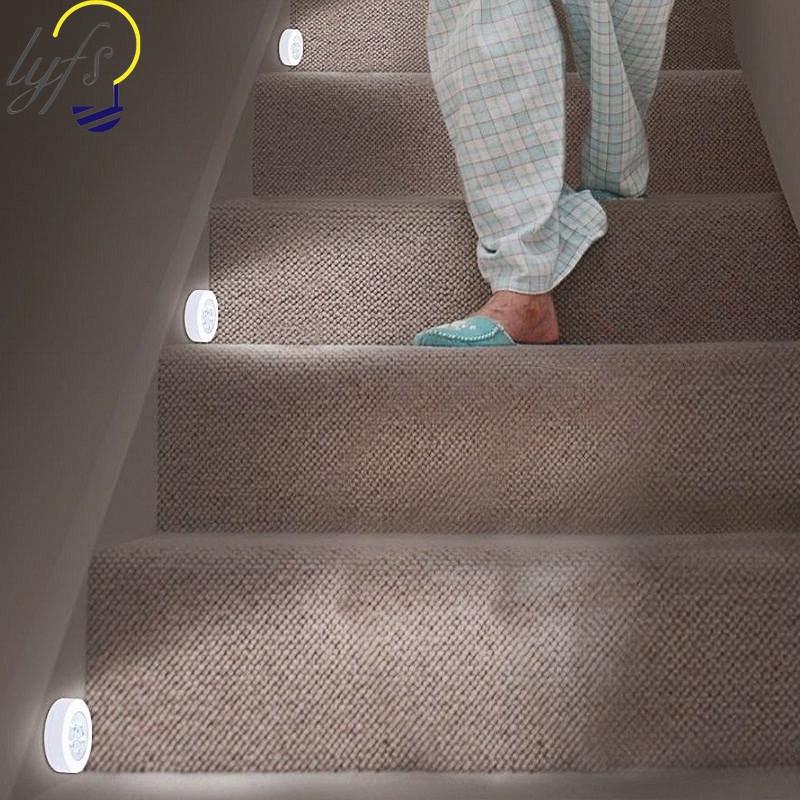 Đèn ngủ LED hồng ngoại cảm biến chuyển động gắn tường phòng ngủ / cầu thang