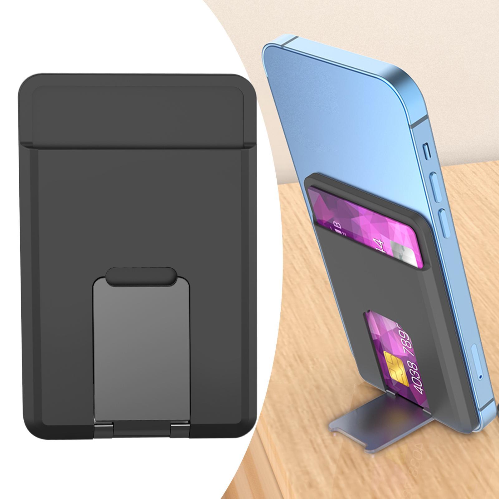 Magnetic Wallet Card Holder for iPhone 13 12 Pro Max Mini