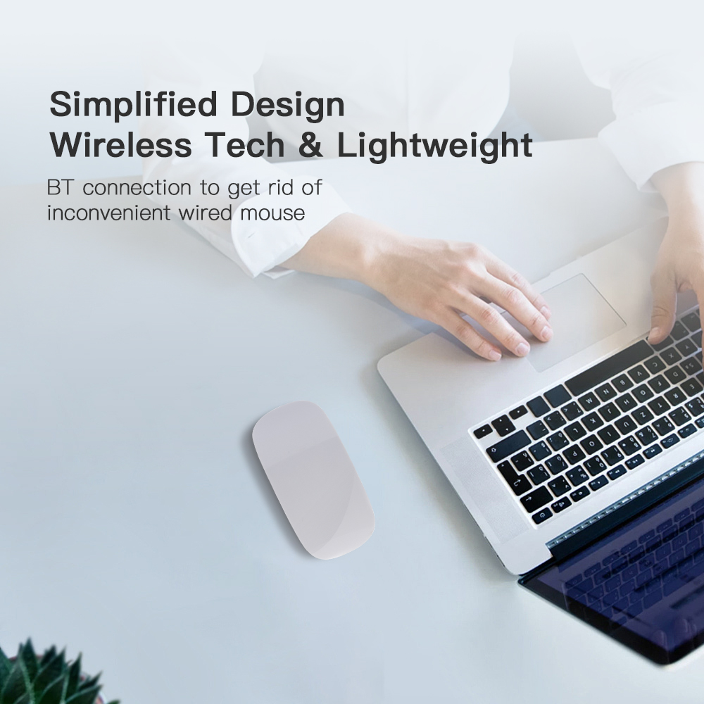 Chuột BT Không Dây Cảm Ứng Cho Tính Xách Tay Windows Và Mac