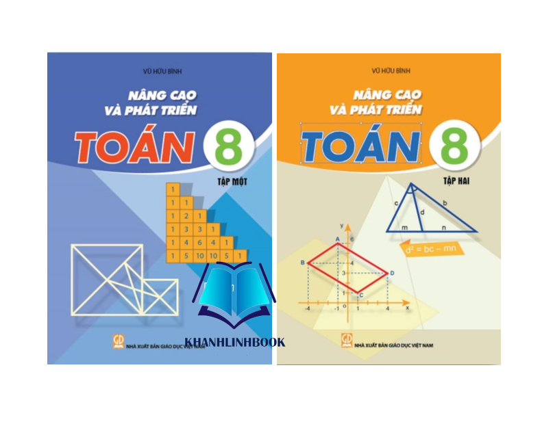 Sách - Combo Nâng cao và phát triển toán 8 - tập 1 + 2