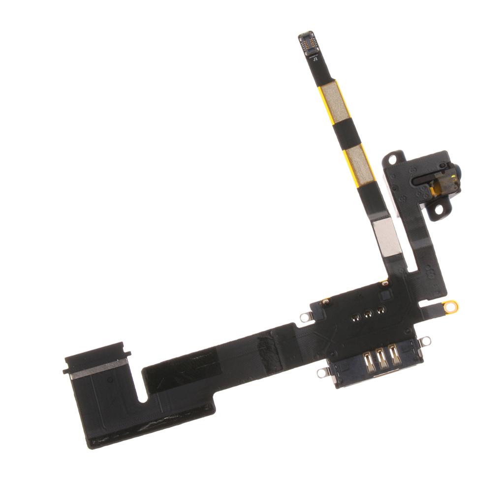 Headphone Jack SIM Card Reader Flex Cable Repair for Apple  2 3G Model