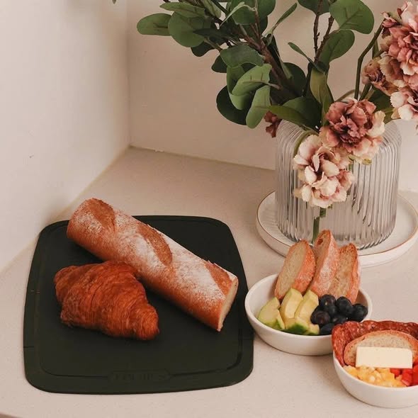 Bộ 3 Thớt TPU SalleMa Premium + 1 Khay Đựng Hàng chính hãng