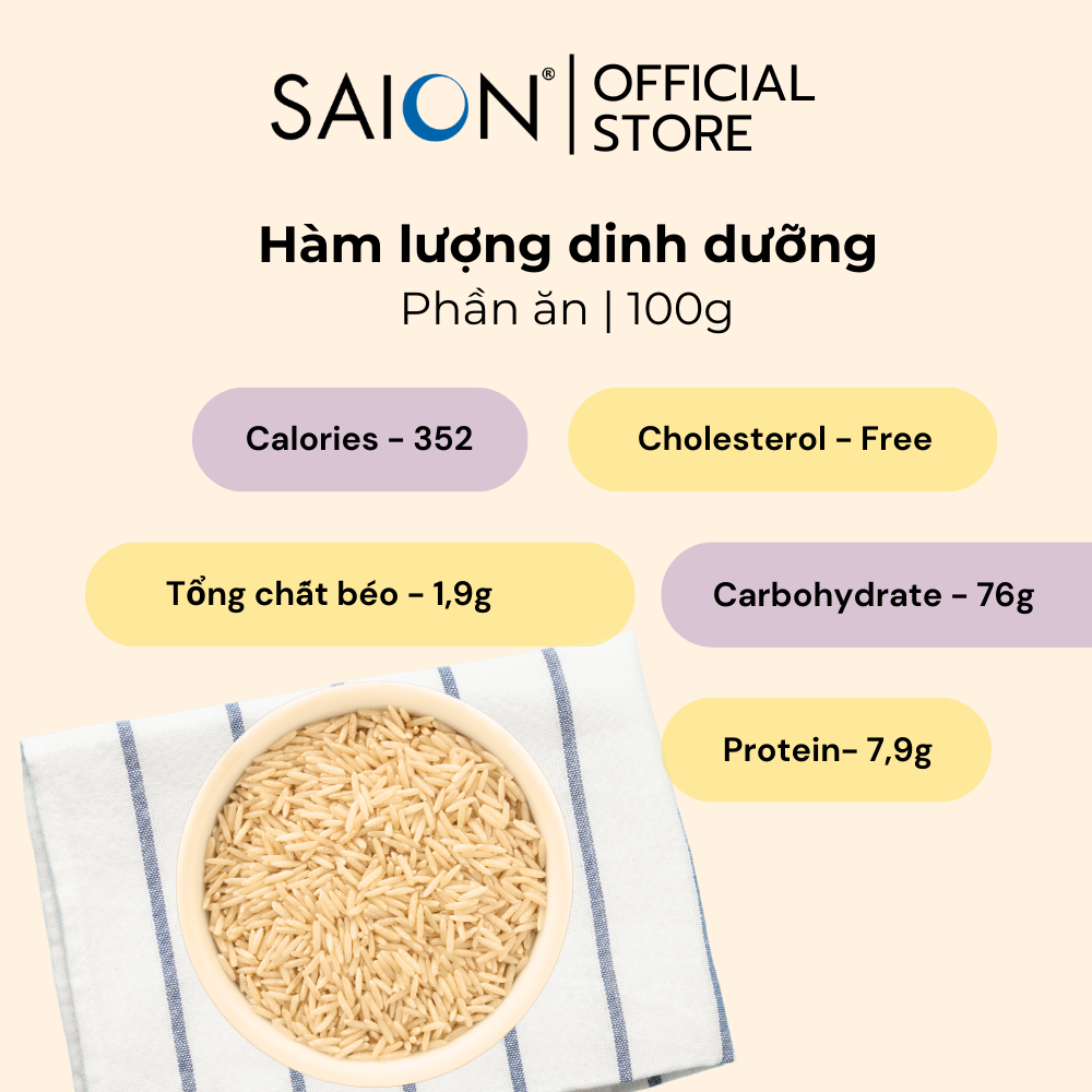 GẠO LỨT ST25 SAION SITO RICE 1KG