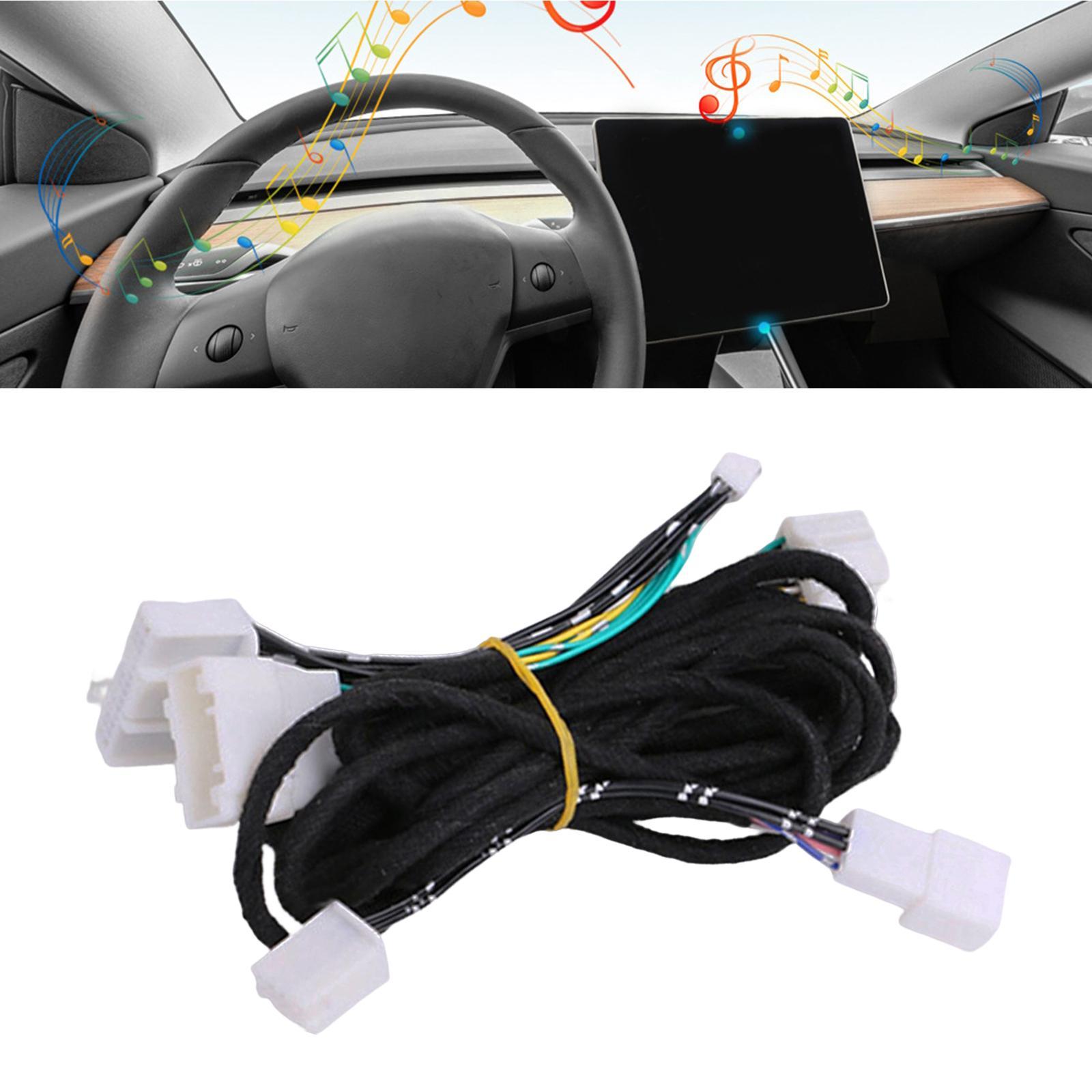 Car Audio Inactive Activation Speaker Wire Harness Fits for