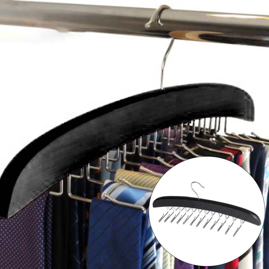 Closet Storage Accessory Organizers Belt Racks Black