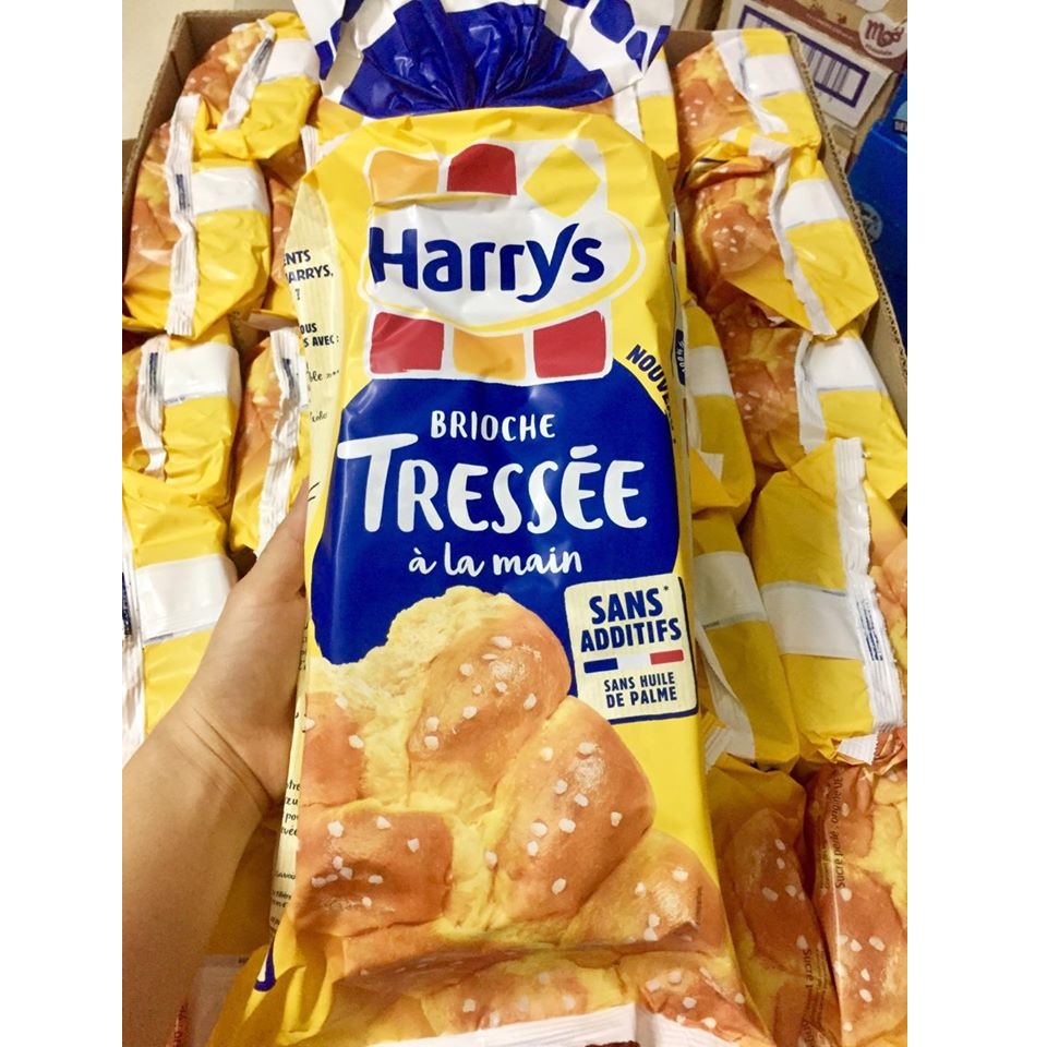 Combo 02 bánh mì hoa cúc Harrys Brioche Tressée 500g