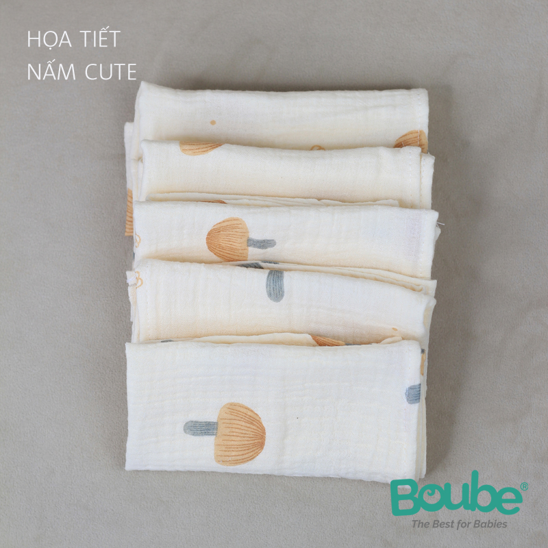 Combo sơ sinh bé gái, món quà Mẹ tặng các con khi chào đời Boube, chất vải Petit và Bamboo cao cấp mềm mại, thoáng mát