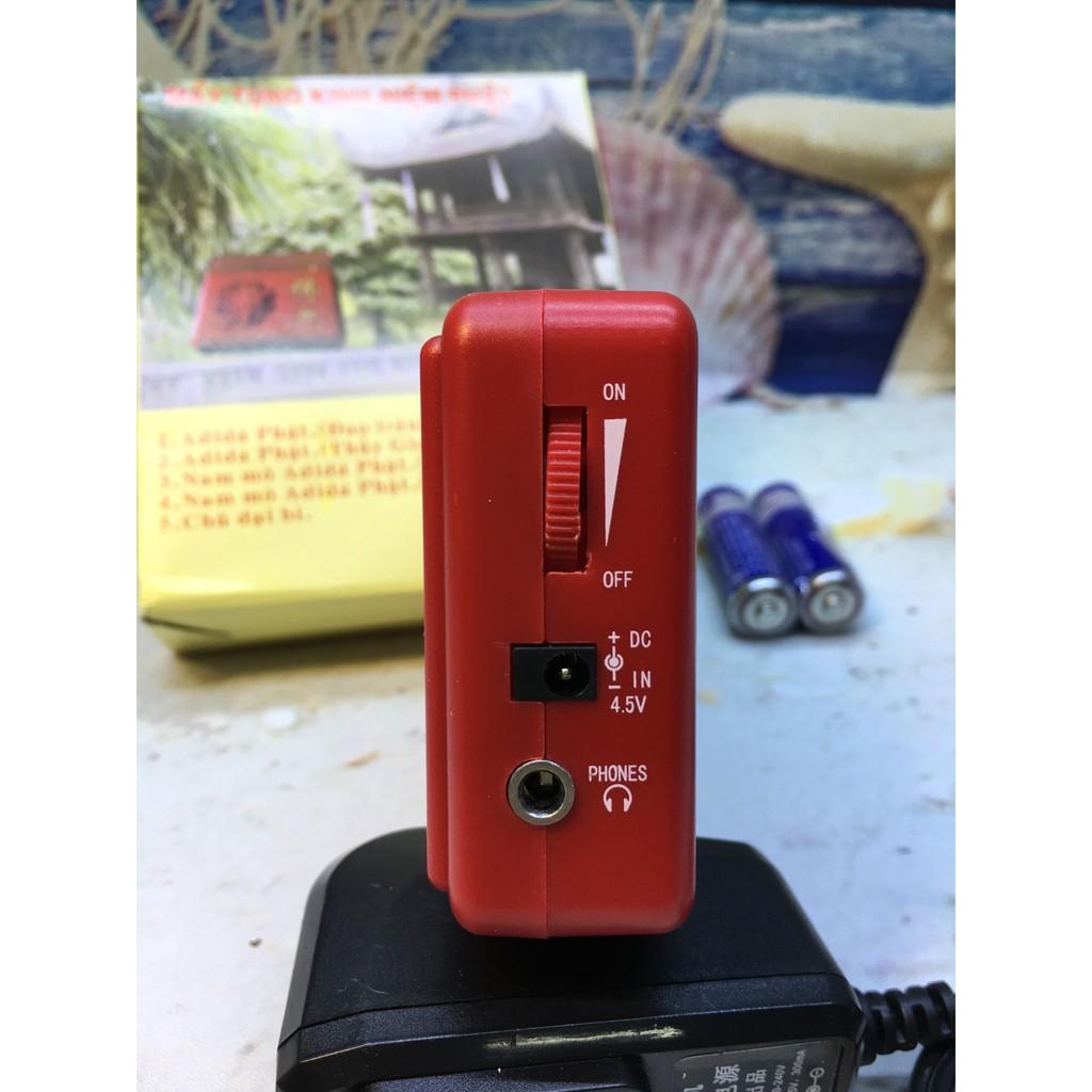 Máy tụng kinh niệm phật 5 bài - BH 1 tháng