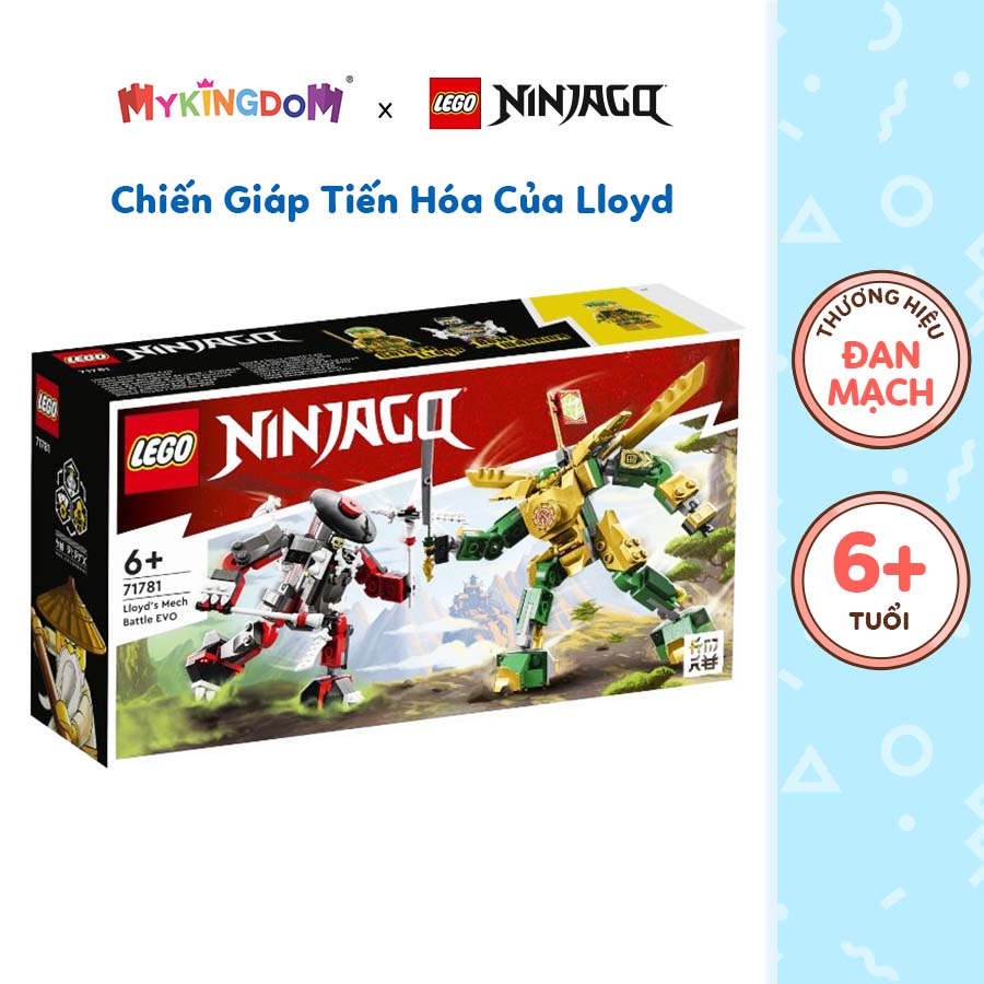 Đồ Chơi Lắp Ráp LEGO Ninjago Chiến Giáp Tiến Hóa Của Lloyd 71781