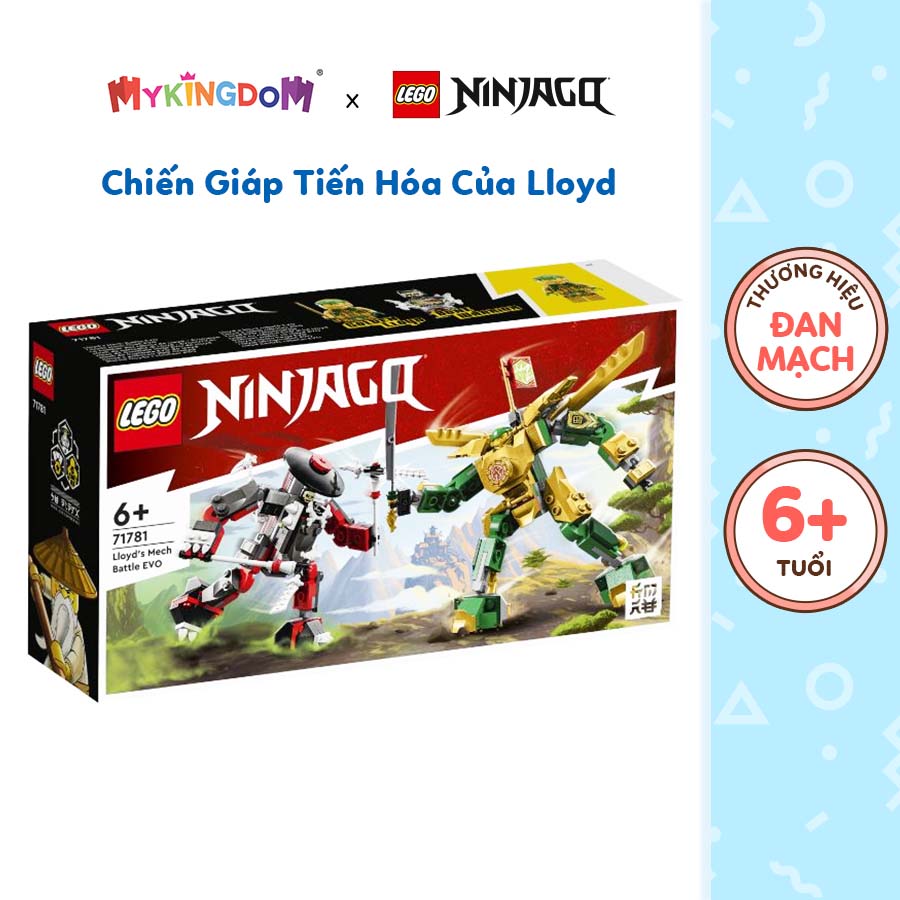 Đồ Chơi Lắp Ráp LEGO Ninjago Chiến Giáp Tiến Hóa Của Lloyd 71781 (223 chi tiết)