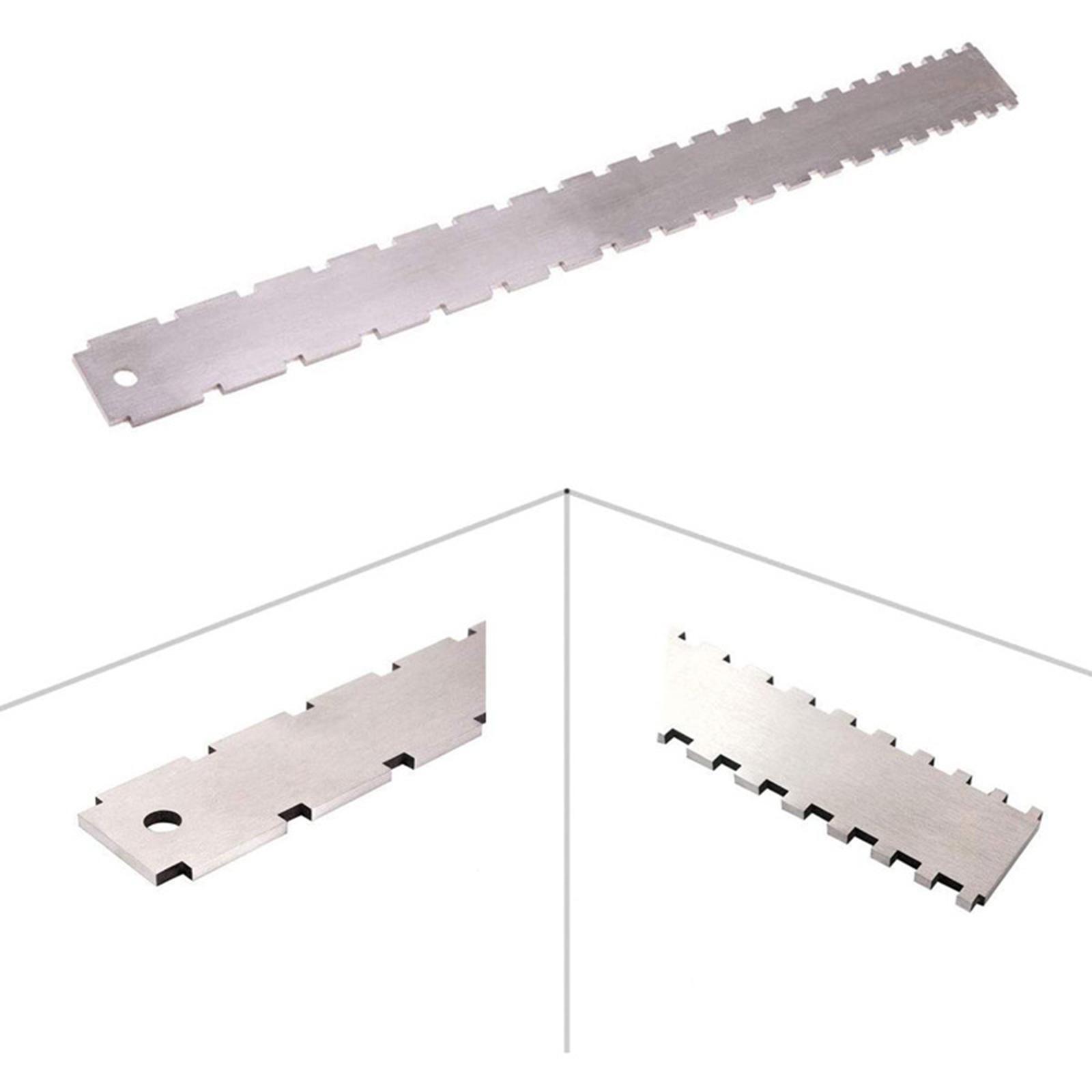 Guitar Neck Notched Straight Fret Ruler Fret Level Luthier Tool Guitar