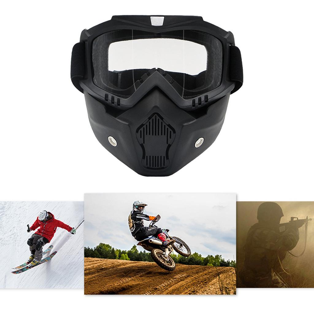 2x Outdoor Sports Motorcycle Goggles Ski Riding Motocross Cycling Anti-fog