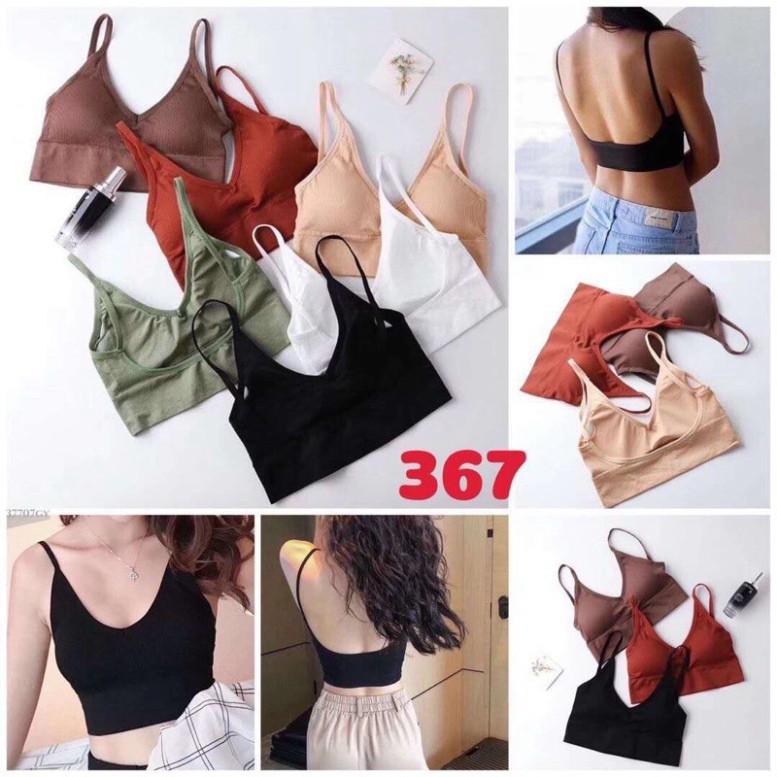 Áo Ngực Scoptop Nữ. Áo Lót Bra cotton Lưng chữ U mút mỏng Hàng Bán shop