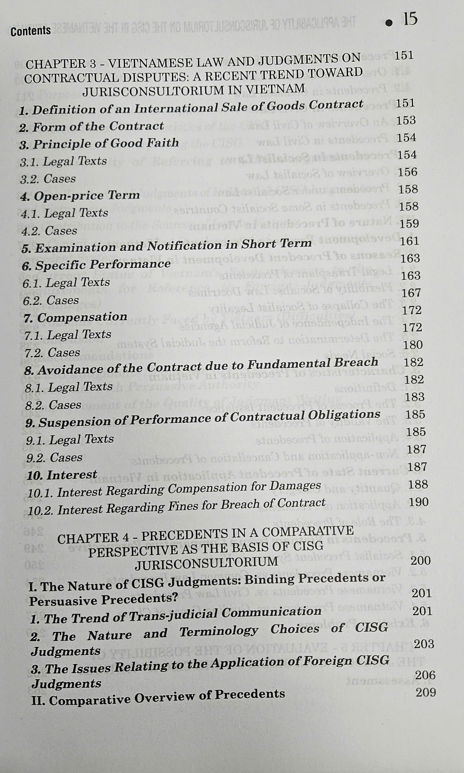 Applicability of jurisconsultorium on the CISG in the Vietnamese judiciary
