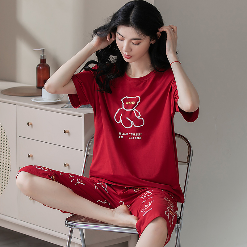 Quần áo mặc nhà cotton 5557