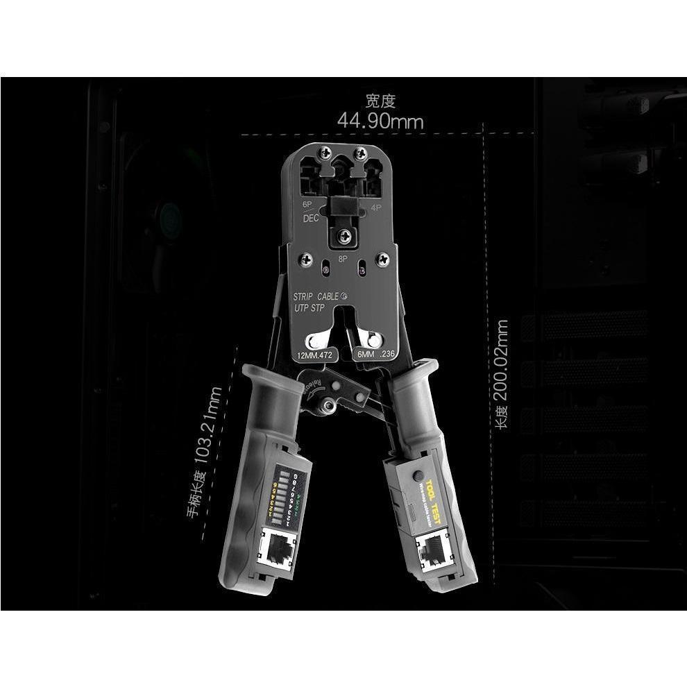 Kìm bấm mạng HT-022 Tích hợp chức năng TEST Dây