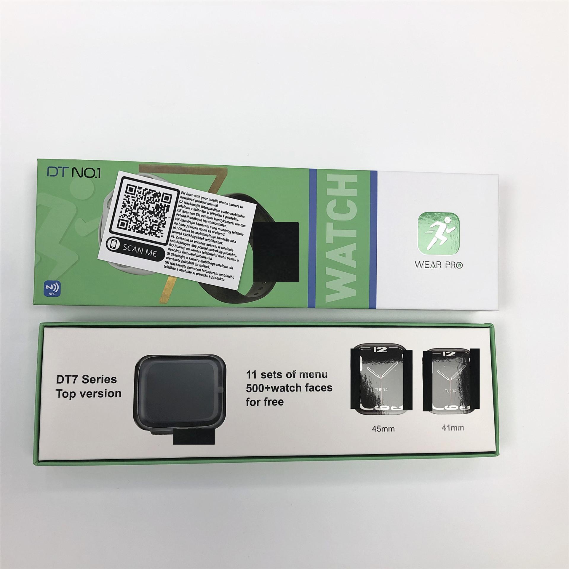 Phong cách mới nhất Đồng hồ thông minh DT SỐ 1 S7 thanh toán ngoại tuyến Kiểm soát truy cập NFC trợ lý giọng nói vòng đeo tay thông minh theo dõi nhịp tim