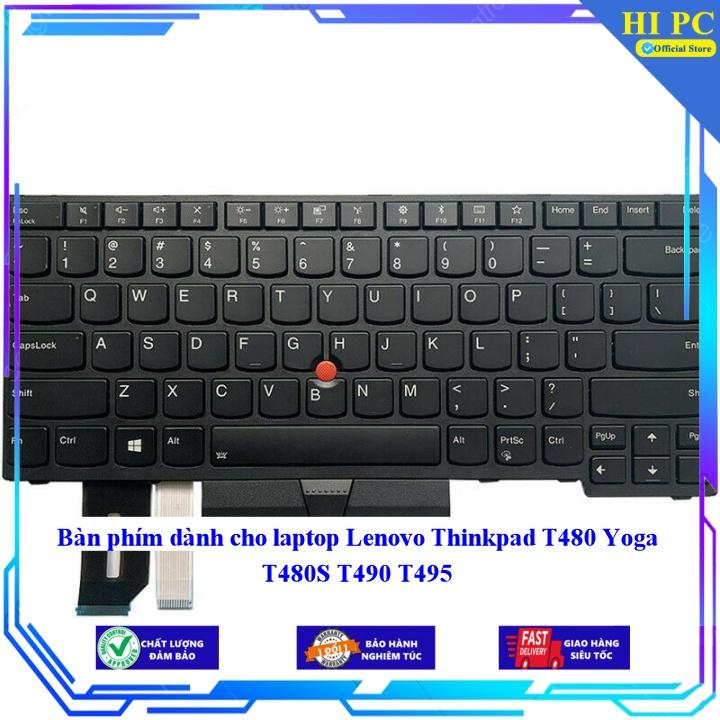 Bàn phím dành cho laptop Lenovo Thinkpad T480 Yoga T480S T490 T495 - Hàng Nhập Khẩu