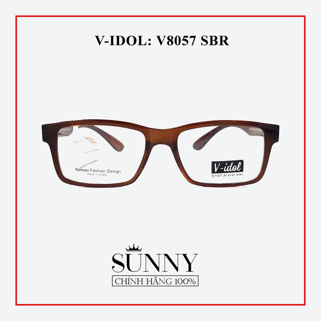 Gọng kính V-idol V8057 , sp chính hãng - tặng kèm tròng dưới 4 độ