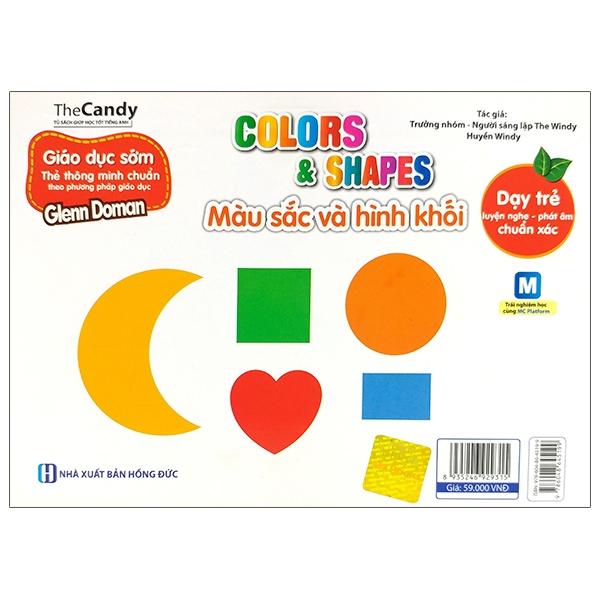 Sách - Flashcard Dạy Trẻ Theo Phương Pháp Glenn Doman - Màu Sắc Và Hình Khối
