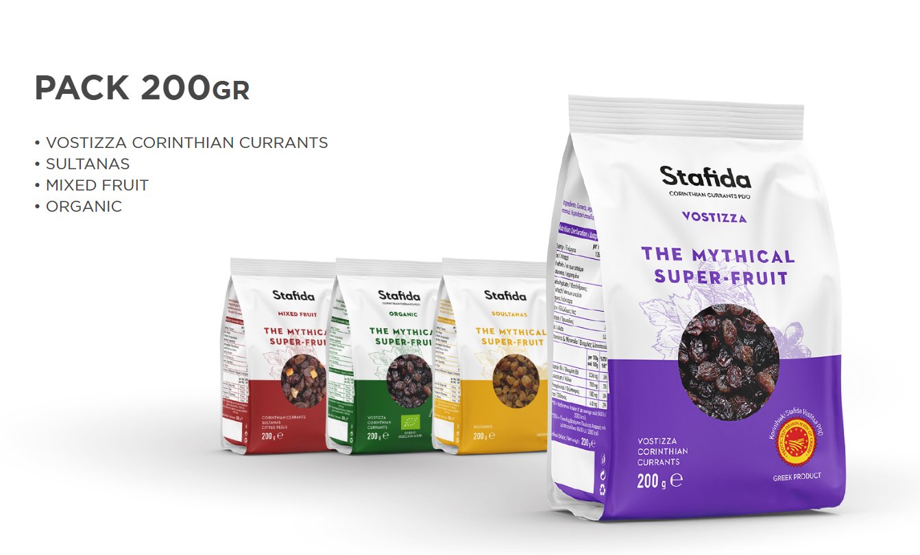Nho khô STAFIDA MIXED FRUIT 200g