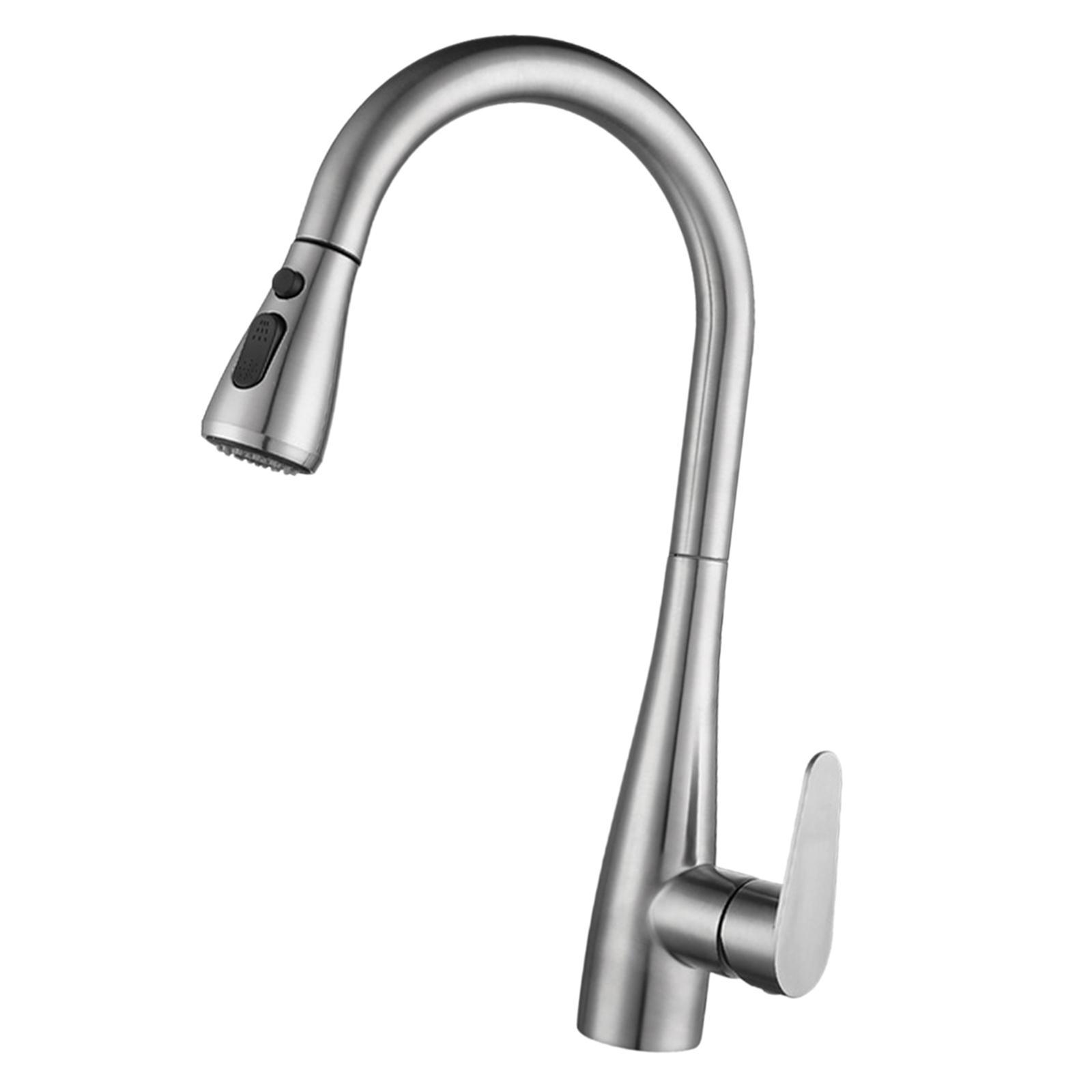 Kitchen Sink Faucets 360 Degree Mixer Tap Universal for Bathroom Laundry RV