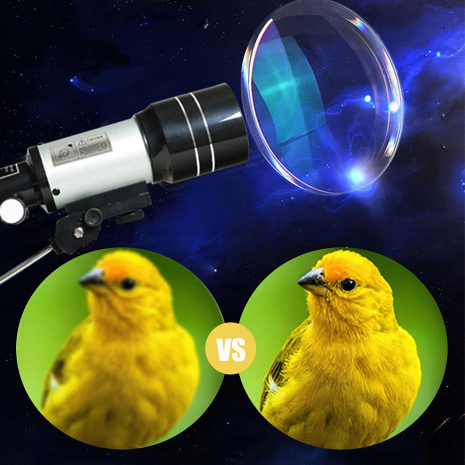 Portable 70mm 300mm Telescope for Beginners Easily Install Astronomy Refractor Telescope ,to Observe Celestial Objects at Night Accessory