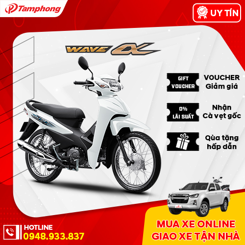 Xe Máy Honda Wave Alpha - Phiên Bản Tiêu Chuẩn