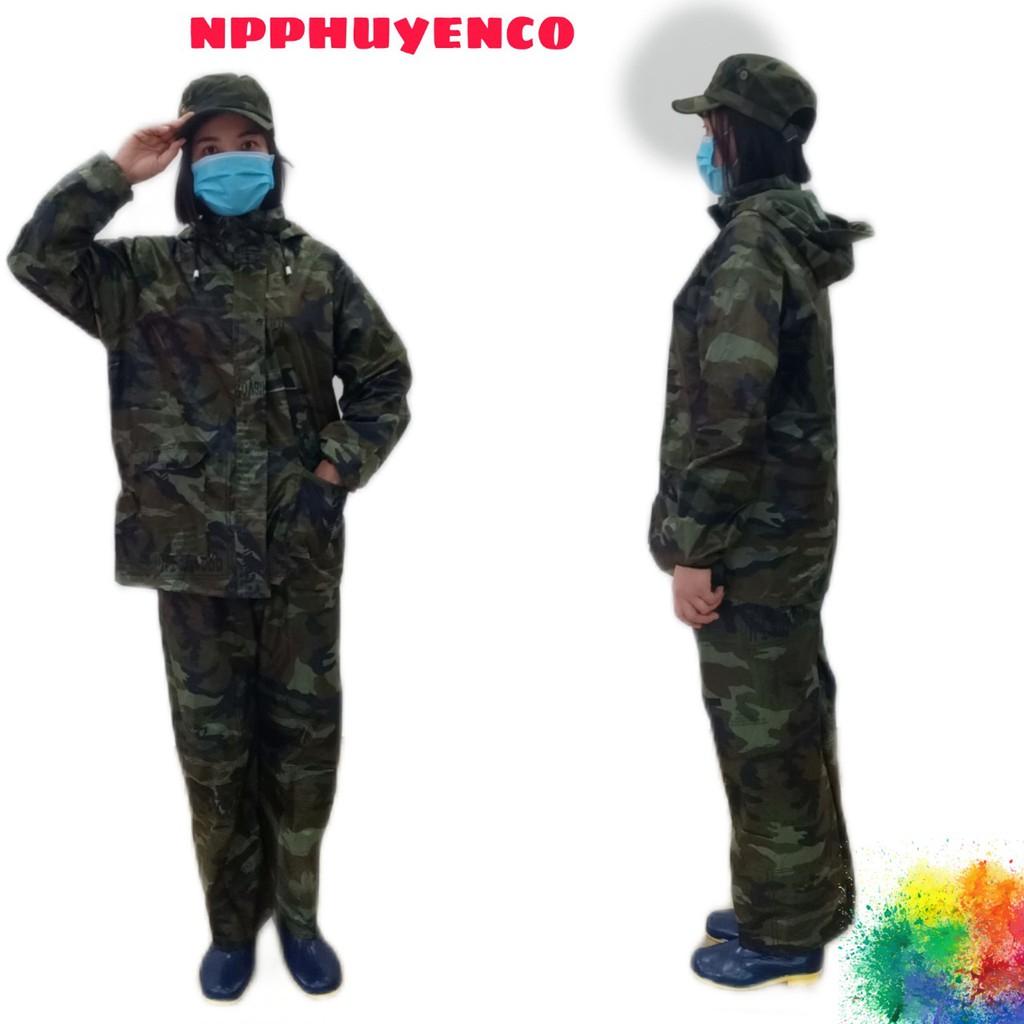 BỘ ÁO MƯA CHÚC SEN - ÁO MƯA BỘ VẢI DÙ RẰN RI SIÊU NHẸ CAO CẤP