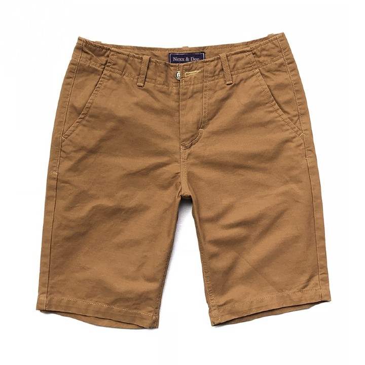 Quần short kaki nam thể thao vải kaki cao cấp trắng big size ND01