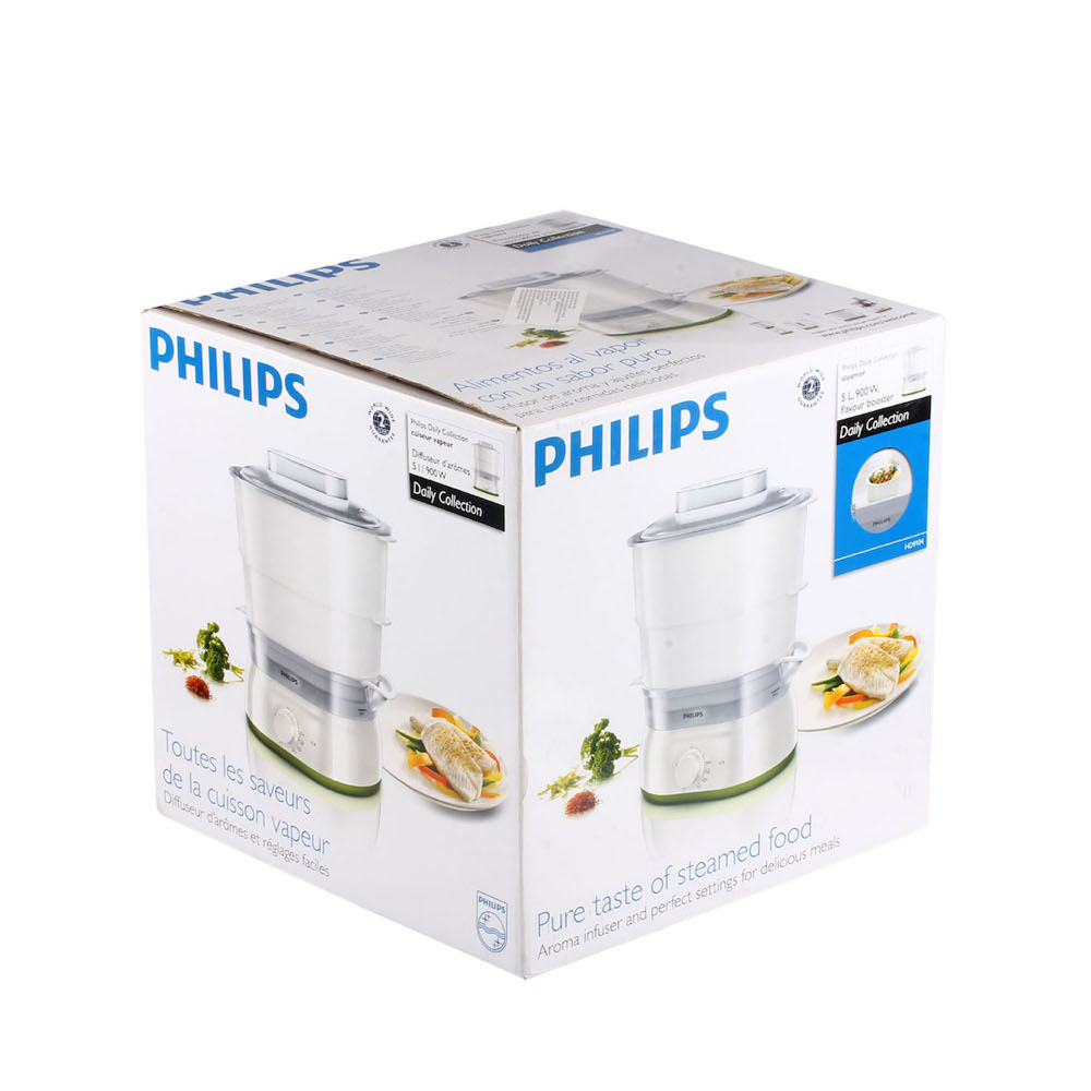 Nồi hấp Philips HD9104 - 5.4 lít, 900W