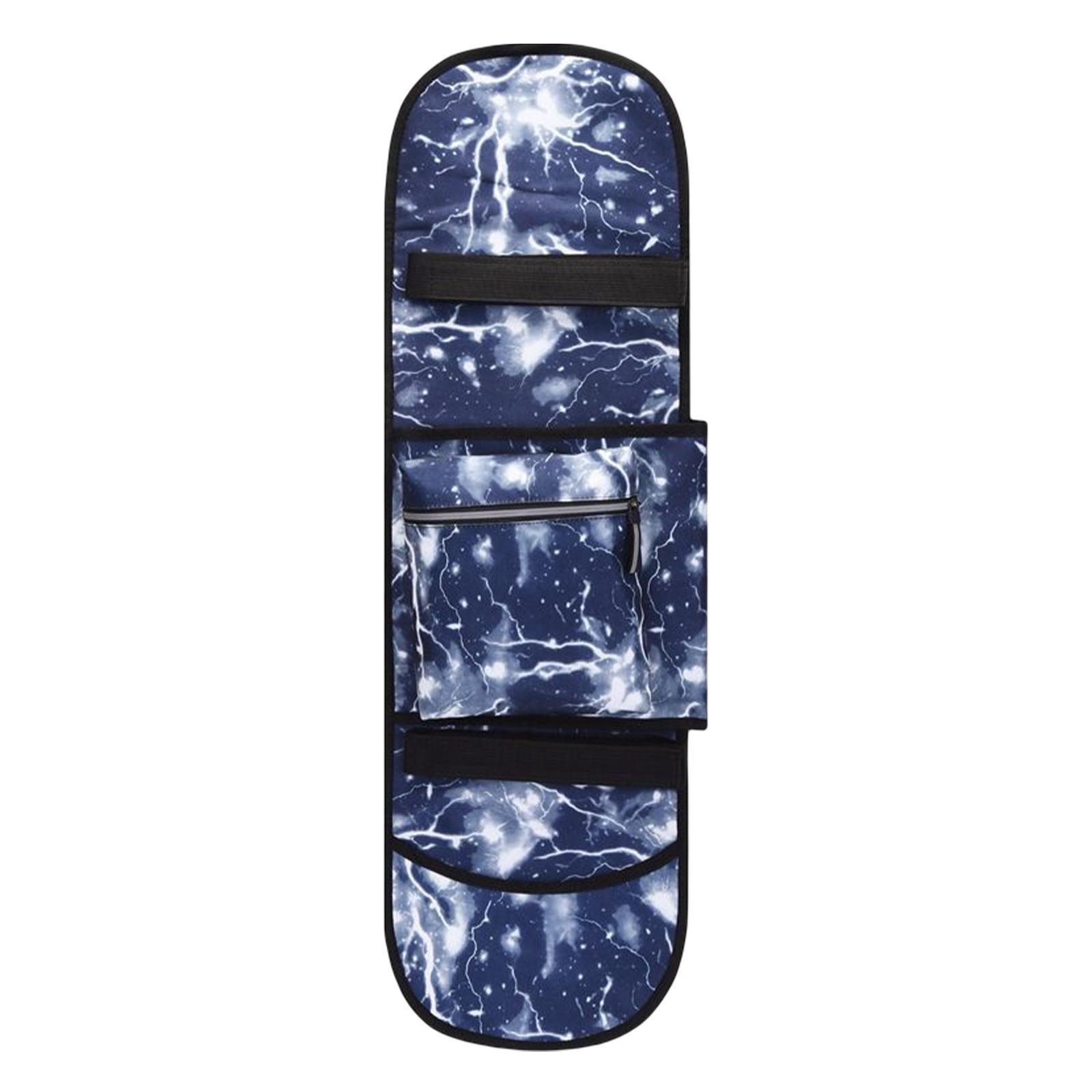 Oxford Skateboard Backpacks Bag Longboard Carry Case Water Resistant Outdoor