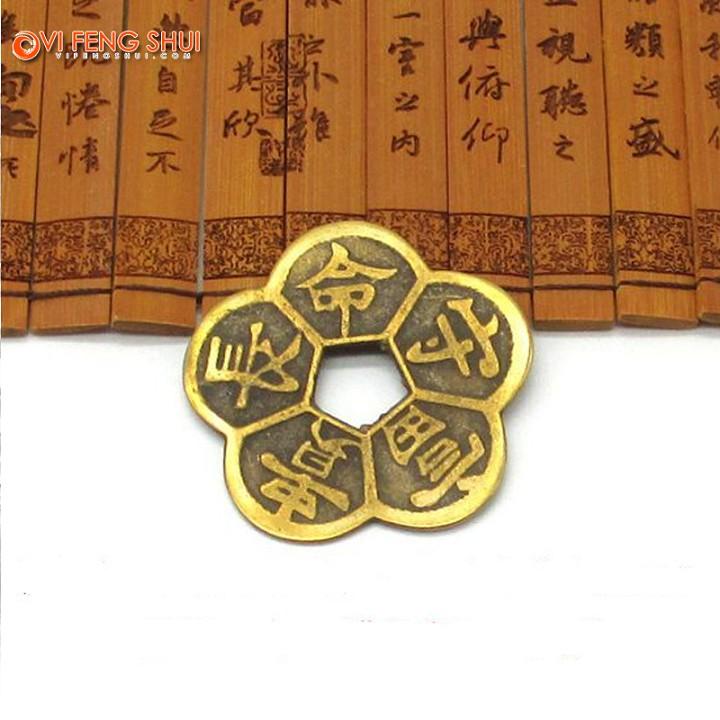 Xâu Hoa Mai ngũ phúc sinh tài lộc cỡ đại