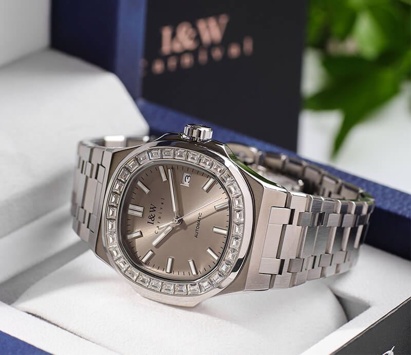 Đồng hồ nam chính hãng IW CARNIVAL IW750G-3 Kính sapphire ,chống xước,Chống nước ,Bảo hành 24 tháng,Máy cơ