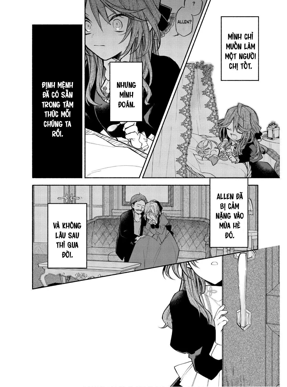 vì đã trở về thân phận ác nữ nên tôi nghĩ mình sẽ chạy trốn khỏi hoàng tử CHƯƠNG 1.2 8