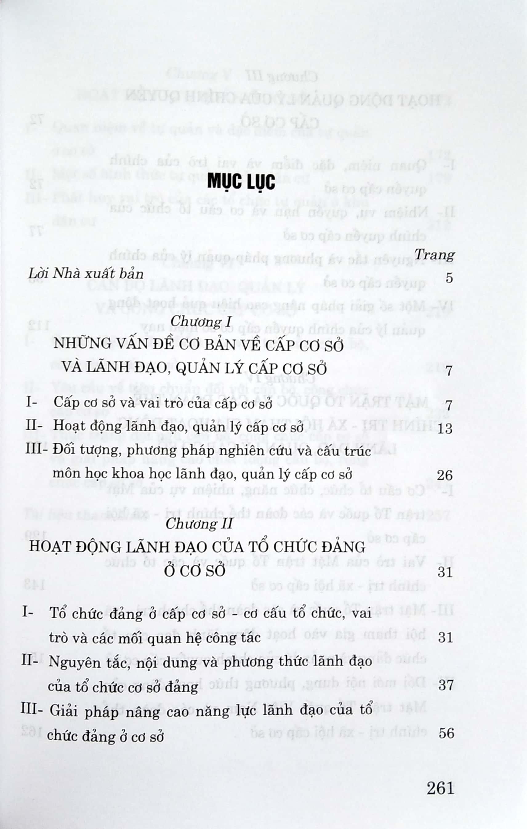 Giáo Trình Lãnh Đạo Và Quản Lý Cấp Cơ Sở - ảnh 6