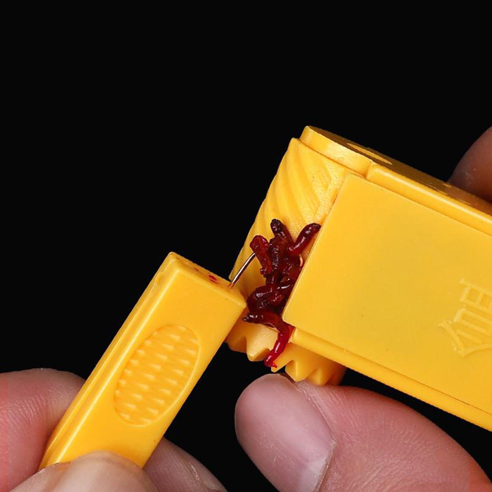 Fishing Bait Bander Tool Earthworm Bloodworm Clip Baits Lures