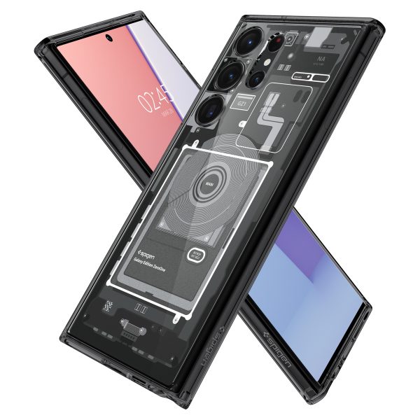 Ốp lưng Spigen Ultra Hybrid Zero One cho Samsung S23 Ultra - Thiết kế đặt biệt, chống sốc, chống bẩn, viền camera cao - Hàng chính hãng
