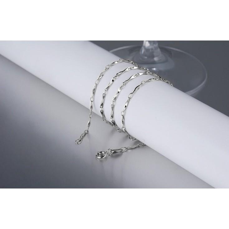 Dây Chuyền Bạc S925 Ý | Dây Chuyền Nữ Bông Dáng Hàn Quốc Đẹp