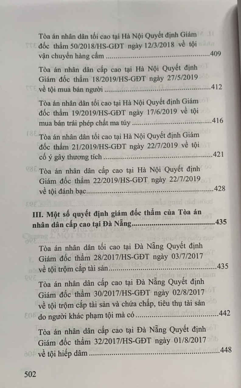Bình luận án hình sự phức tạp, có nhiều quan điểm khác nhau trong quá trình tiến hành tố tụng và một số án lệ, quyết định giám đốc thẩm