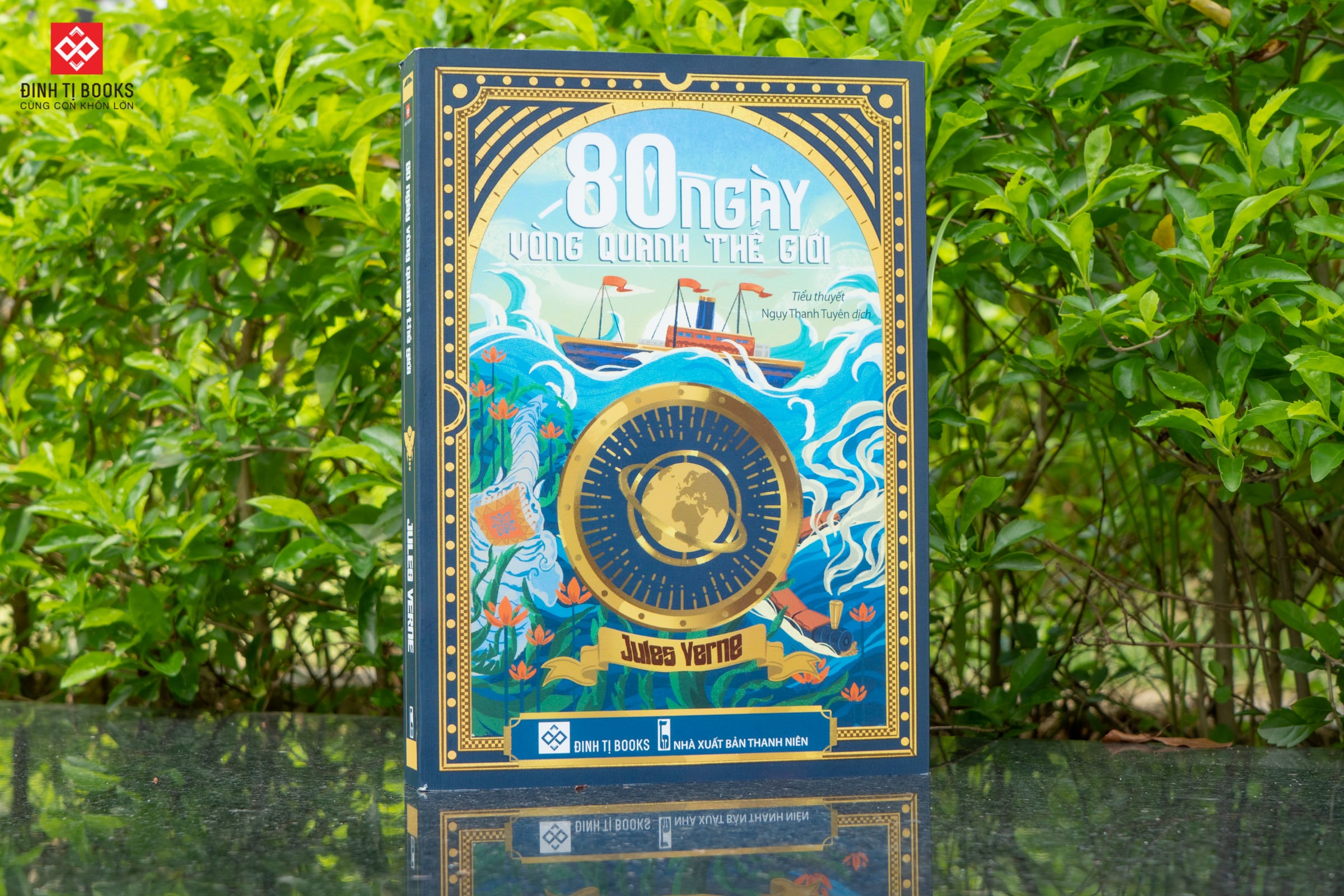 Sách - 80 ngày vòng quanh thế giới  - Đinh Tị Books