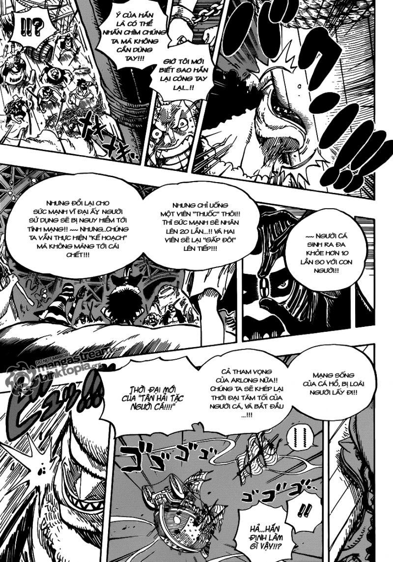 đảo hải tặc - one piece chapter 611 14